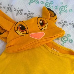 Newborn Disney Simba outfit